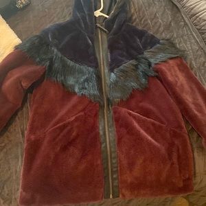 Furry jacket size M